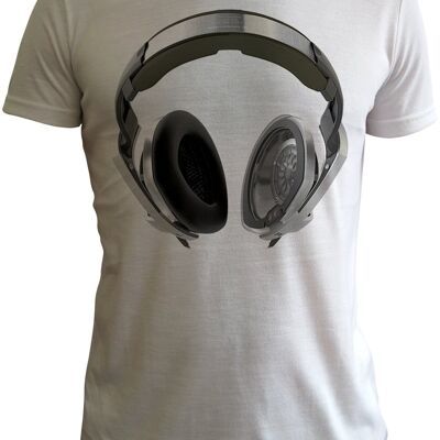Sennheiser Headphones T shirt by Yukio Miyamoto