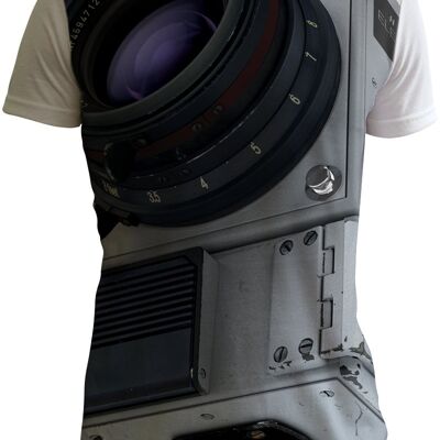 Lunar Hasselblad all over (front and back) t shirt by Yukio Miyamoto