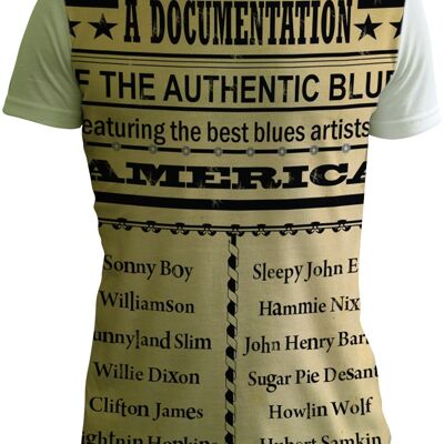 Vintage Poster, America Blues T shirt
