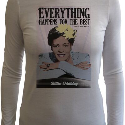 Billie Holiday t shirt by Guy Pendlebury
