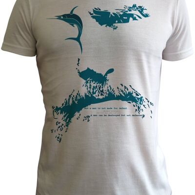 Old Man The Sea (Hemingway) T shirt by Lawrence Keogh