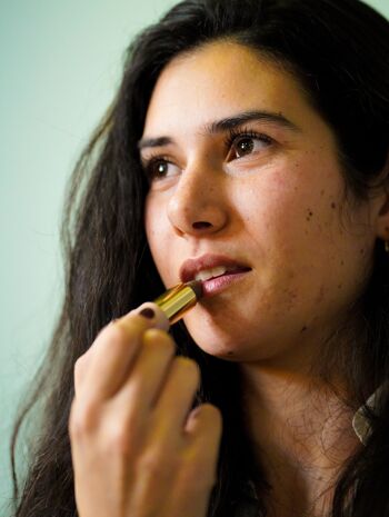 La Revanche du Gommage - Baume à lèvres aux grains de café, huile de ricin et de tournesol - Exfoliant, doux, restructurant, nourrissant 3