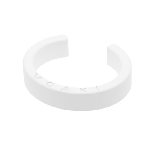 Block bracelet (thick) white