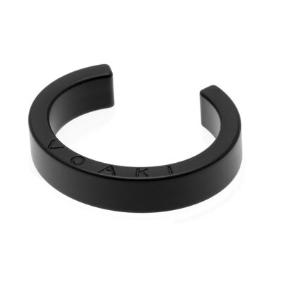 Block bracelet (thick) black