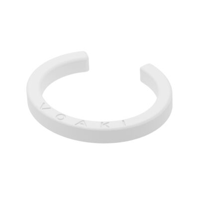 Bracciale Block Mini (stretto) bianco