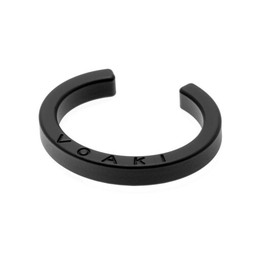 Block Mini bracelet (narrow) black