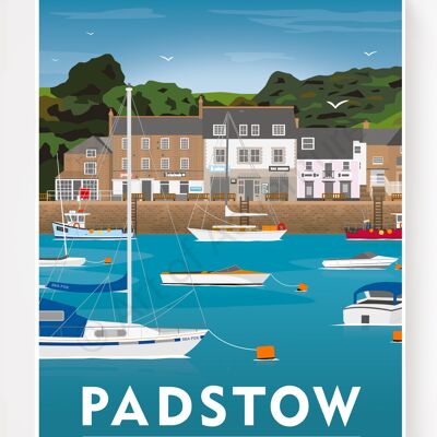 Padstow – Cornwall – A4 Size