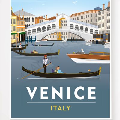 Venice – Italy – A3 Size