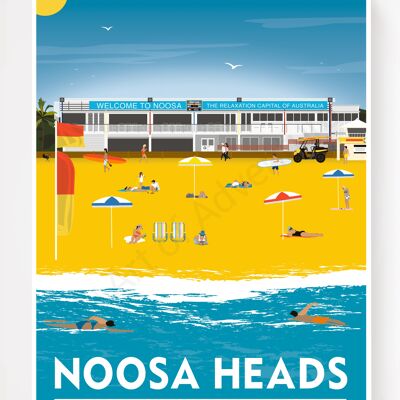 Noosa Heads – Australia – A4 Size