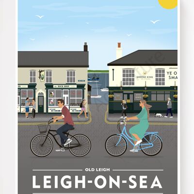 Old Leigh High Street – Leigh-on-Sea – A4 Size