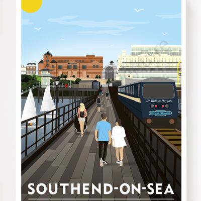 Southend-on-Sea Pier – A4 Size