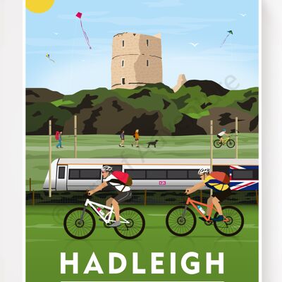 Hadleigh – Essex  – A3 Size