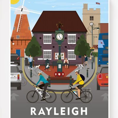 Rayleigh – Essex – A3 Size