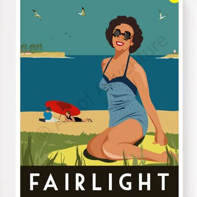 Fairlight Beach – Sydney – A3 Size