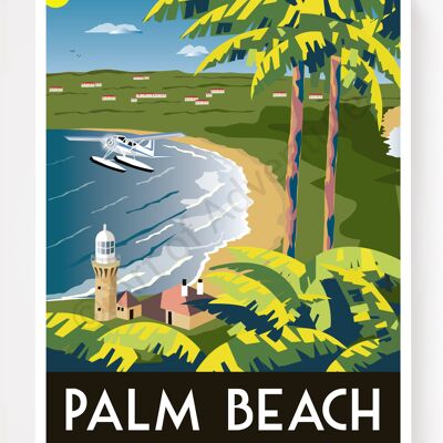 Palm Beach – Sydney – A3 Size