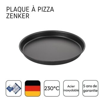 Plaque à pizza 24,5 cm Zenker Spécial Countries 4