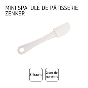 Spatule de pâtisserie blanche 18,5 cm Zenker 3