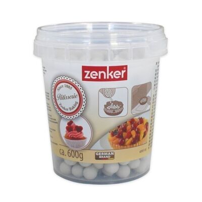 Baking balls for shortcrust pastry, 600 gram jar Zenker