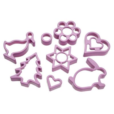 Set of 8 Linzer Zenker Sweet Sensation Cookie Cutters