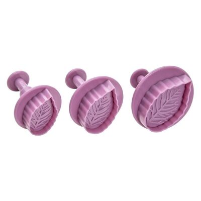 Zenker Sweet Sensation Blattausstecher 3er Set