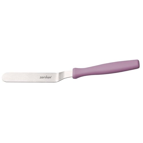 Spatule à pâtisserie coudée manche rose 22,2 cm Zenker Sweet Sensation