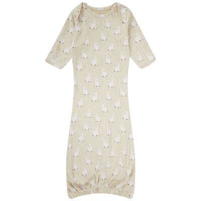 CHEMISE DE NUIT BÉBÉ - QUEUE DE COTON