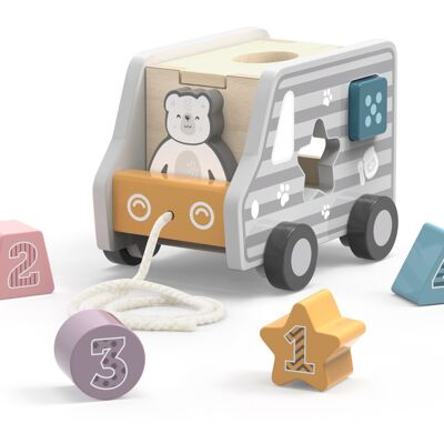 Pull Along Shape sorting Truck