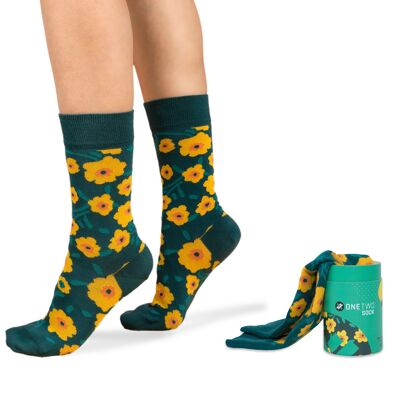 ONE TWO Chaussettes Blossom - L (Taille 42-46)
