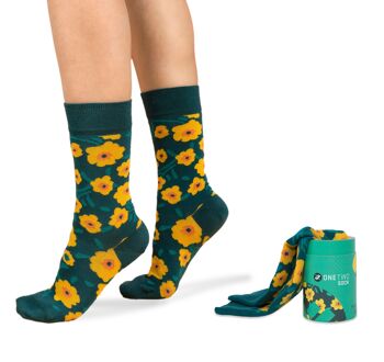 ONE TWO Chaussettes Blossom - L (Taille 42-46) 1