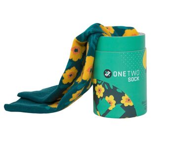 ONE TWO Chaussettes Blossom - L (Taille 42-46) 2