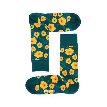 ONE TWO Chaussettes Blossom - L (Taille 42-46) 3