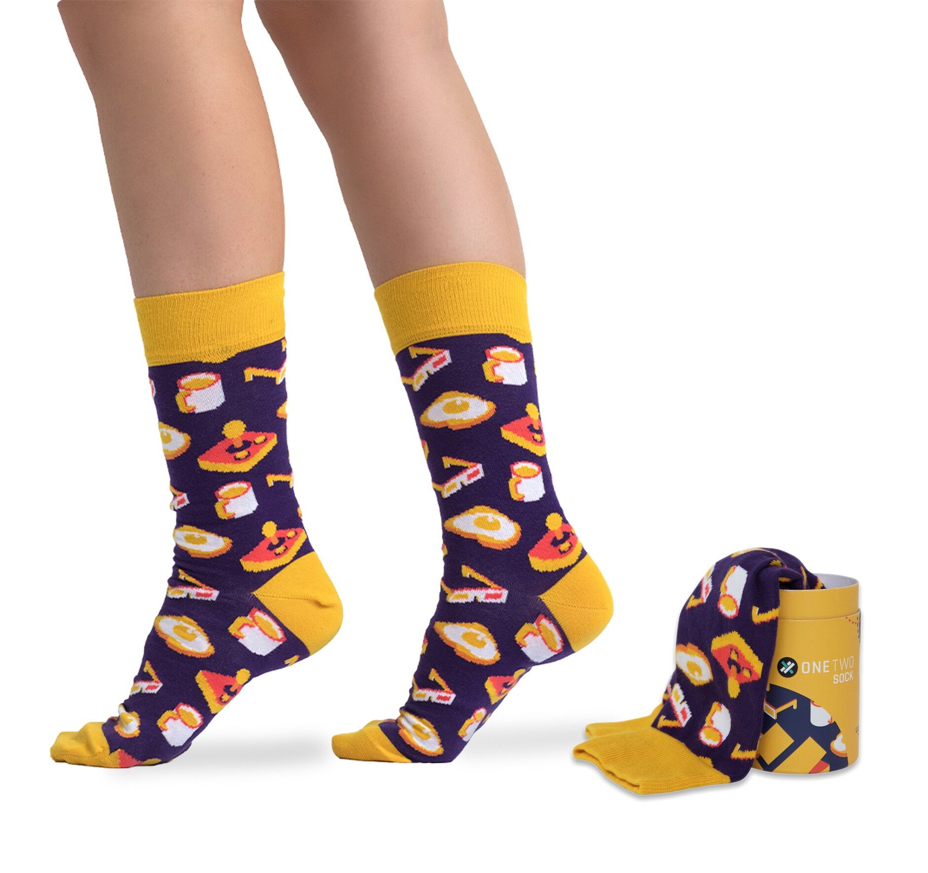 ONE TWO Calcetines Lazy Sunday - M (Talla 36-41)