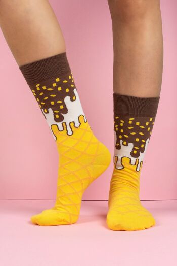 ONE TWO Chaussettes Melting - M (Taille 36-41) 1