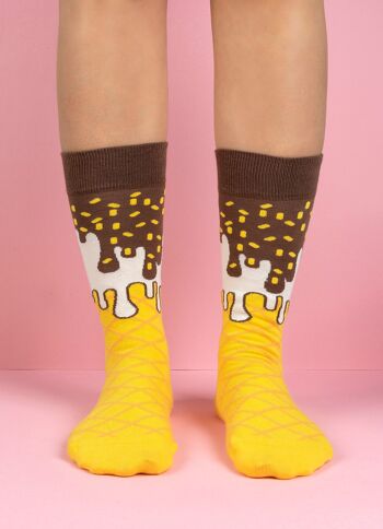 ONE TWO Chaussettes Melting - M (Taille 36-41) 3