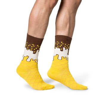 ONE TWO Chaussettes Melting - L (Taille 42-46) 2