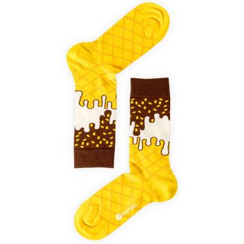 ONE TWO Chaussettes Melting - L (Taille 42-46) 3