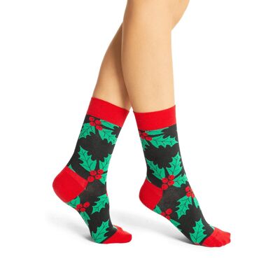 ONE TWO Socks Mistletoe - M (Size 36-41)