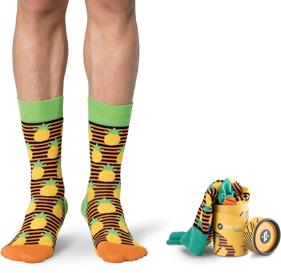 Calcetines ONE TWO Piña - L(Talla 42-46)