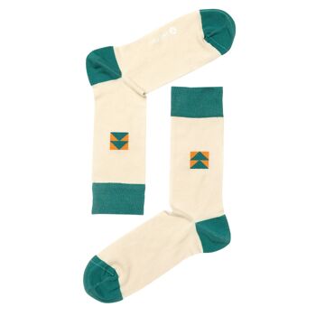 ONE TWO Chaussettes Treeangle - M (Taille 36-41) 5