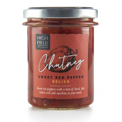 Süßes rotes Pfefferrelish 210g