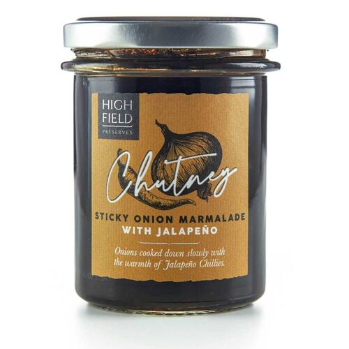 Sticky Onion Marmalade with Jalapeño 220g