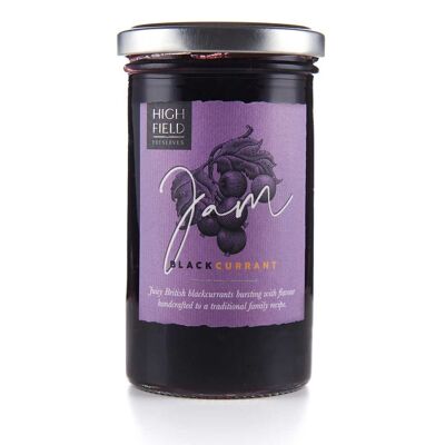 British Blackcurrant Jam 320g