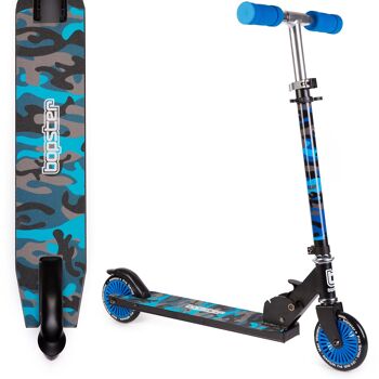 Achat bopster Trottinette Enfant Pliante 2 Roues Bleu Camo en gros