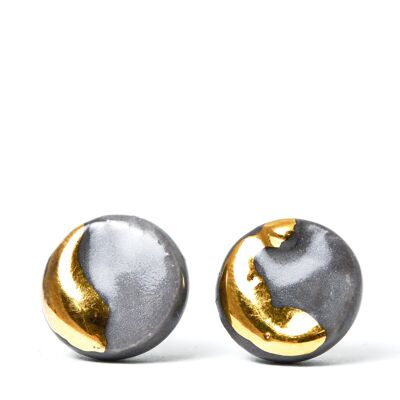 "Tamelo" porcelain earrings