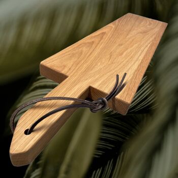 Planche à tapas XL / planche de service - bois de chêne - 74x18x2,7cm 1