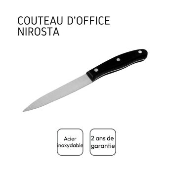 Couteau office universel 22 cm Nirosta Fit 4