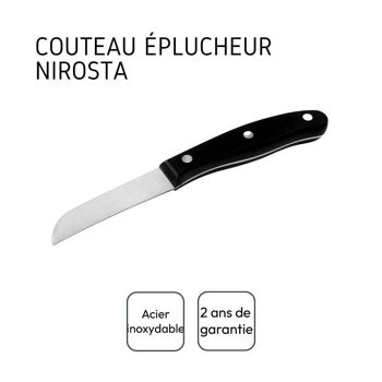 Couteau à légumes 20 cm Nirosta Fit 2