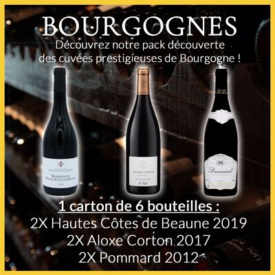 Pack découverte Belles Appellations de Bourgogne