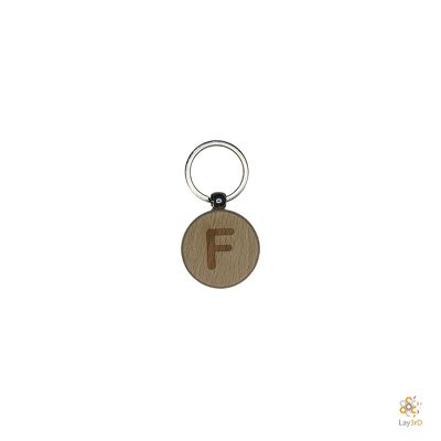 Lay3rD Lasercut - Wooden Keychain - Keychain F