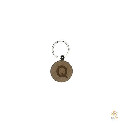 Lay3rD Lasercut - Wooden Keychain - Keychain Q
